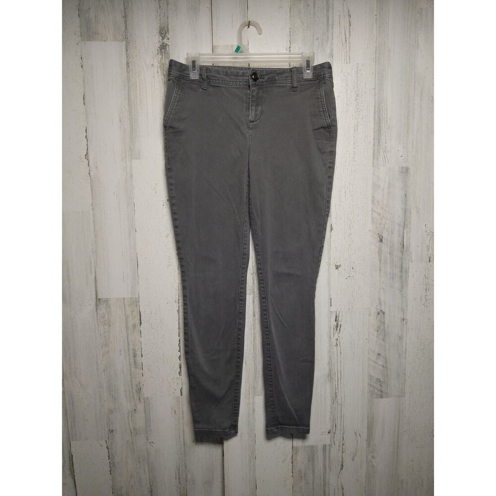 Eddie Bauer Slightly Curvy Skinny Jeans Size 4 Gray